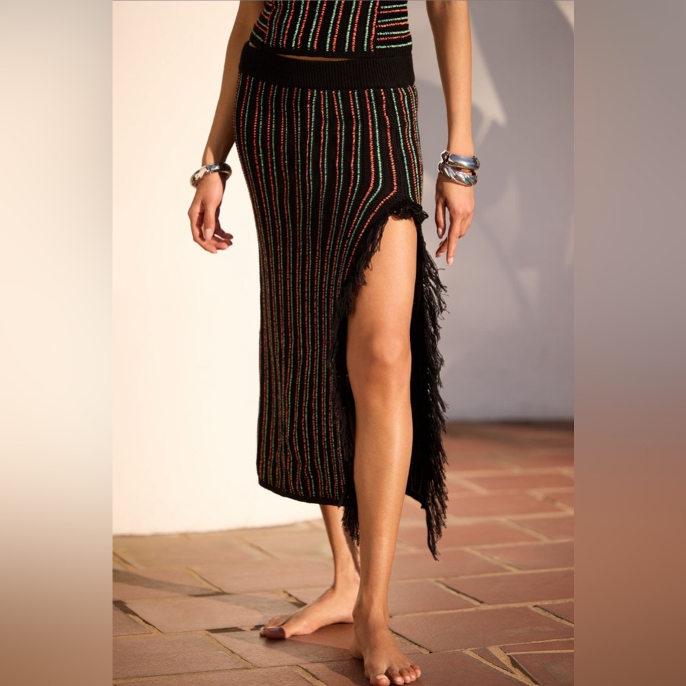 ✨ Anthropologie Celandie Knit Tube Skirt Sz M